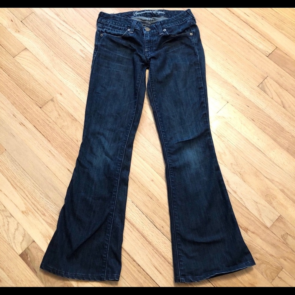American Eagle real flare jeans